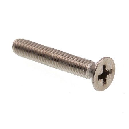 Prime-Line Machine Screw, Flat Head, Phillip Drive No. 8-32 X 1in Grade 18-8 Stainless Steel 25PK 9000852